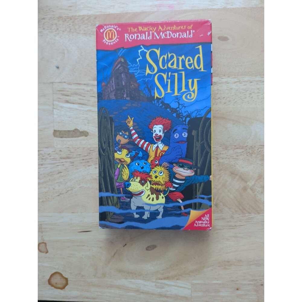 The Wacky Adventures of Ronald McDonald Scared Silly VHS 1998 Halloween Special